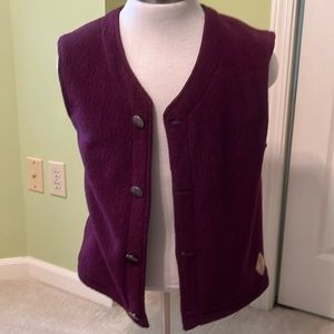 Horny Toad maroon vest